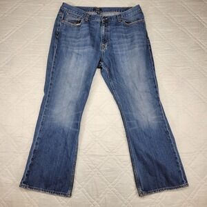 Alfani wide‎ leg blue jeans 36X30